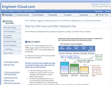 Tablet Screenshot of engineer-cloud.com